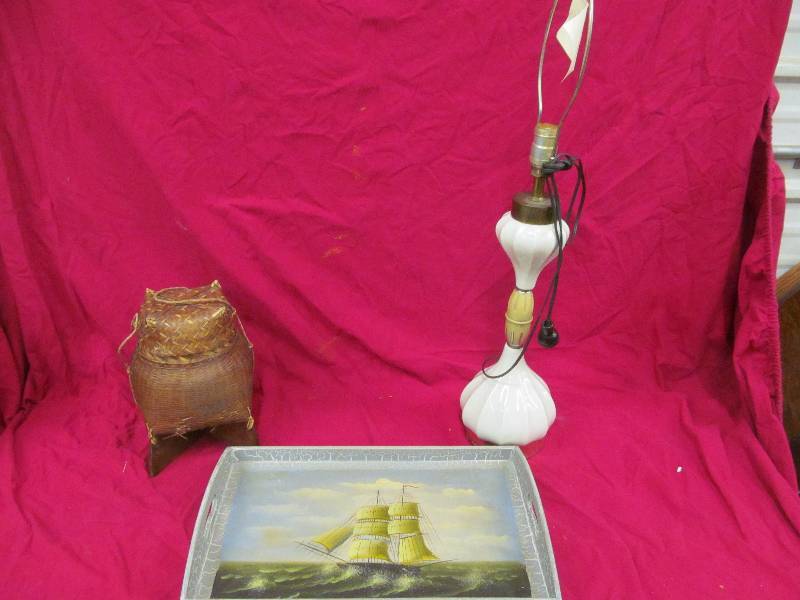 lot 45 image: lamp