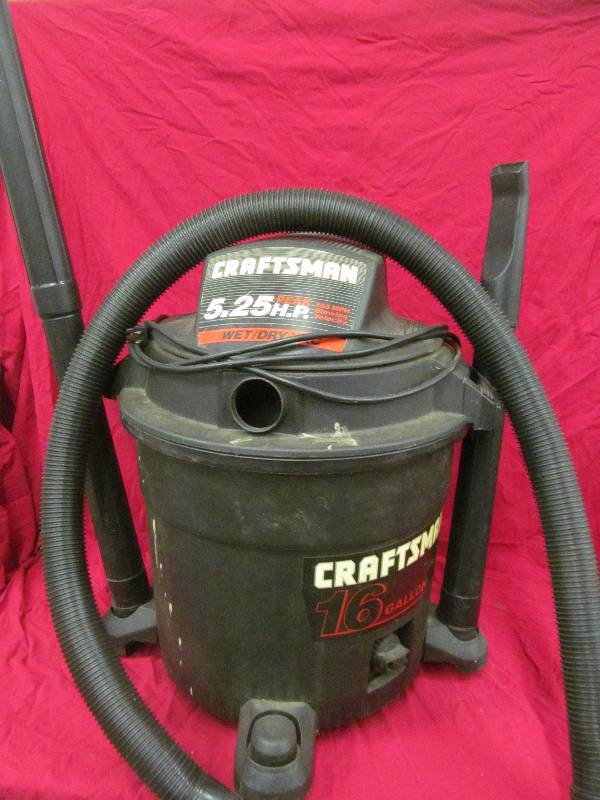 lot 51 image: craftsman shop vac