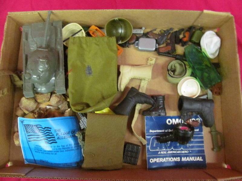 lot 73 image: G I Joe accessories