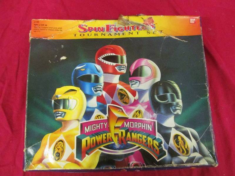 lot 99 image: Power Rangers Spin Fighters game