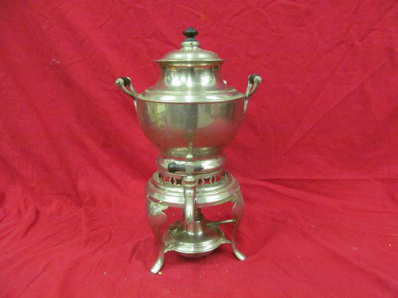 lot 109 image: vintage coffee warmer