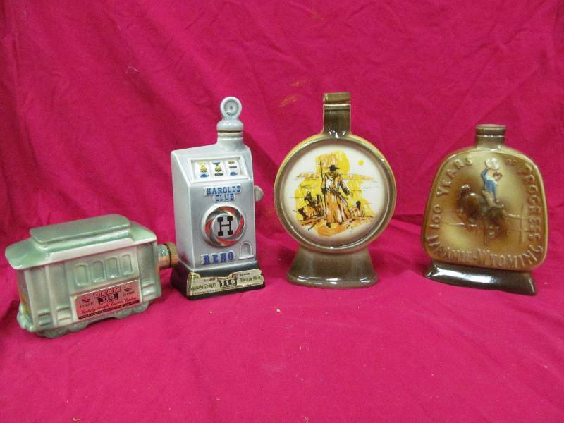 lot 110 image: Jim Beam decanters