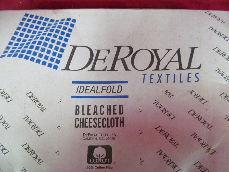 lot 125 image: cheese cloth