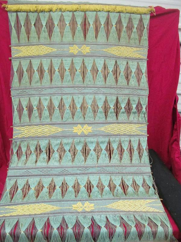 lot 147 image: vintage Native American wall hanging