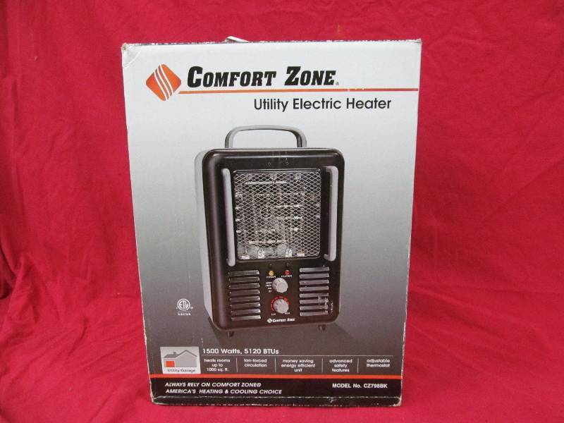 lot 153 image: Comfort Zone heater