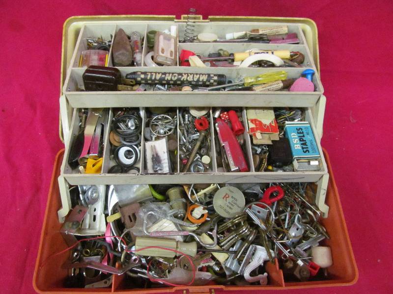 lot 234 image: Plano tackle box, hardware