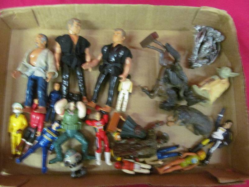 lot 243 image: action figures