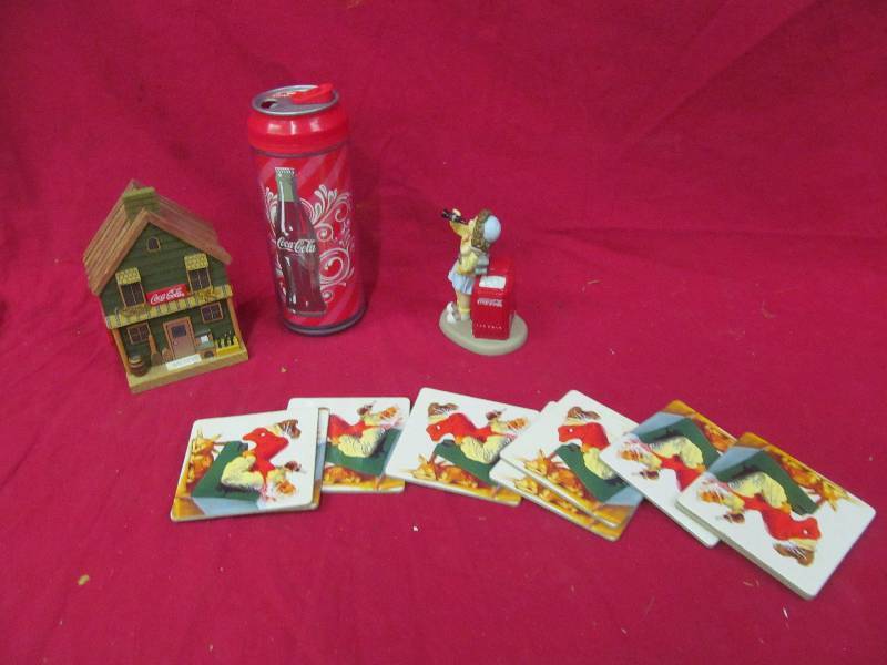 lot 244 image: coke collectibles