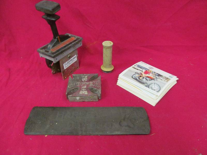 lot 263 image: motorcycle items