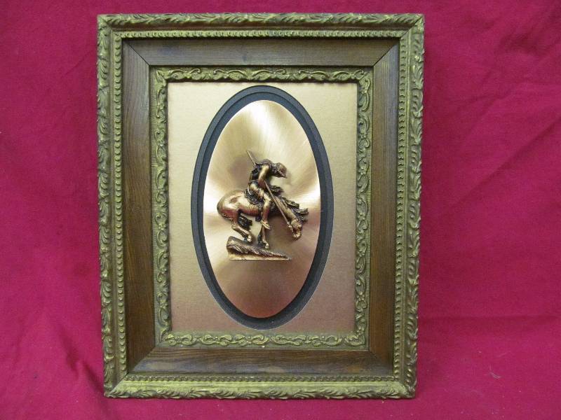 lot 265 image: Vintage copperamma picture