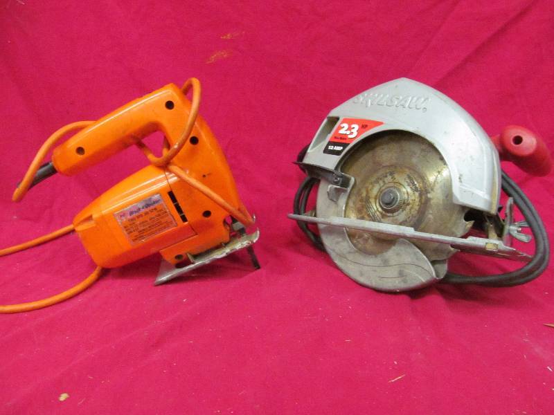lot 269 image: Skil Saw, Black n decker Jigsaw