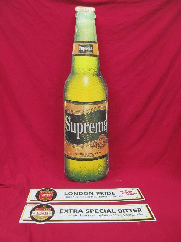 lot 319 image: beer signs