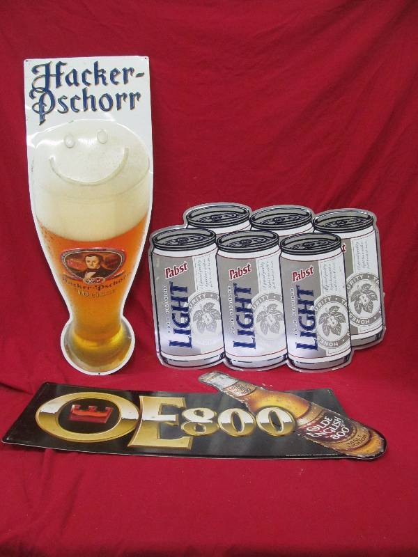 lot 321 image: beer signs