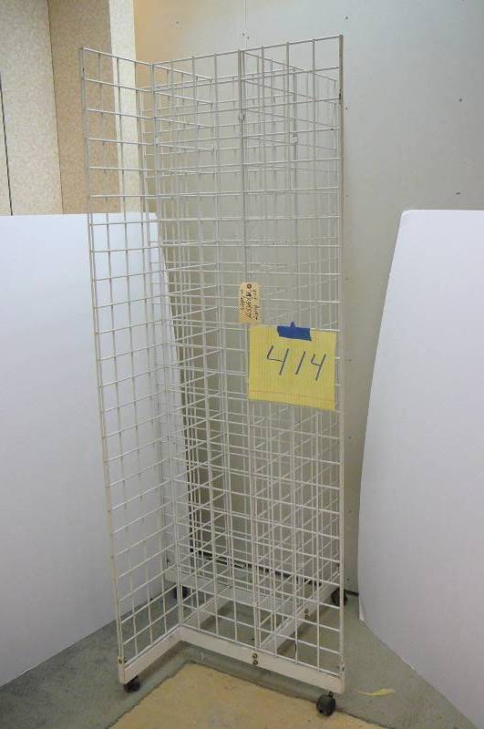 Gridwall Racking on Copasters