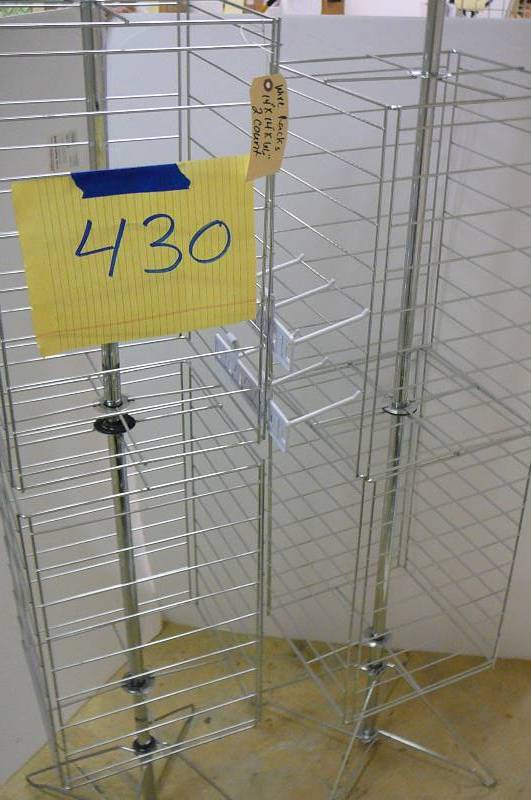 Wire racks  2 14 X 14 X 66