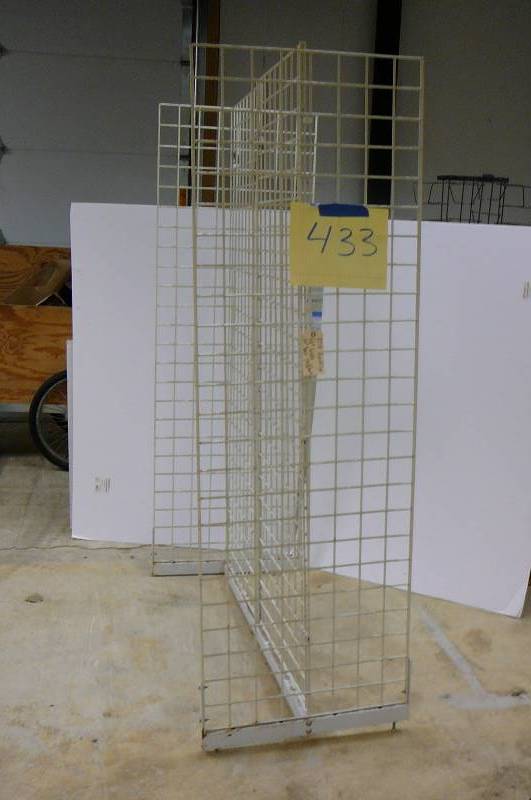 Grit racking 48 wide X 24 deep X 74 tall
