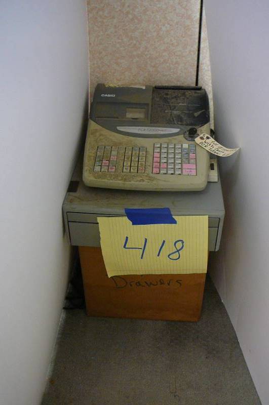 Casio electronic cash register PCRT2000 w/ 4 drawers Dollar District