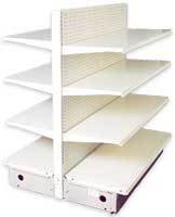 Used Lozier Gondolas 32 w 21 Shelves