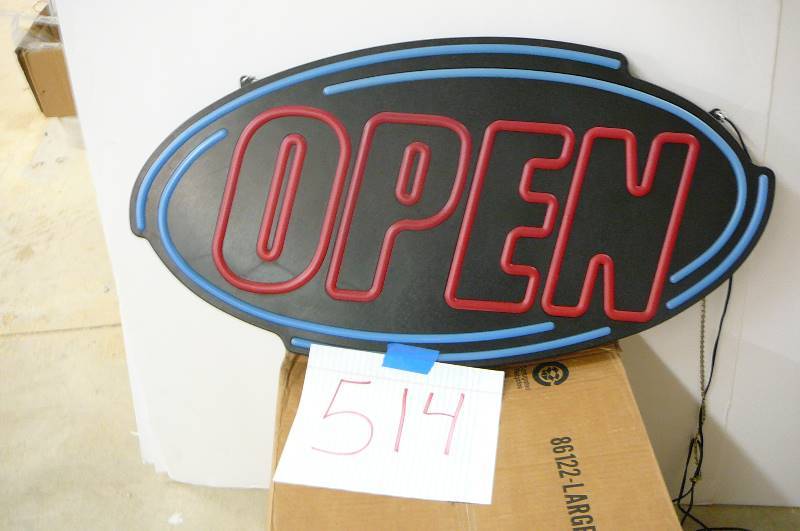 Open Sign Light up Sign