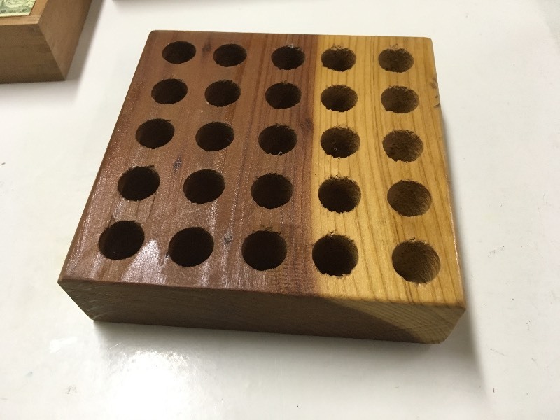 lot 8 image: Cigar Stand & Wooden Boxes