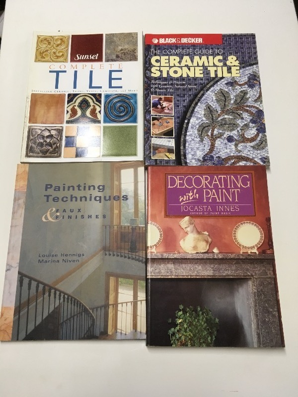 lot 87 image: Books Paint & Tile