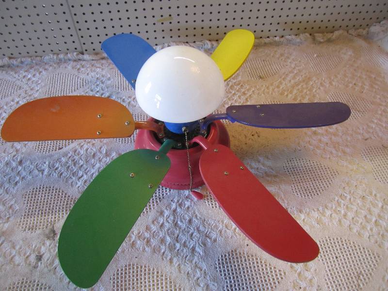 Multi Color 30 Ceiling Fan with Li...