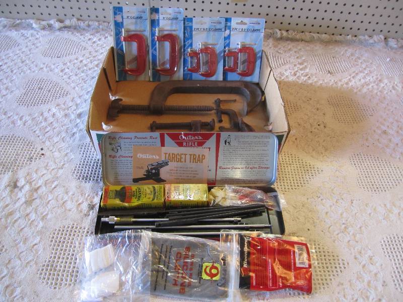 Lot of New and Vintage C-Clamps and...