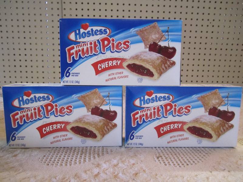 3 Boxes Hostess Mini Friut Pies Che...