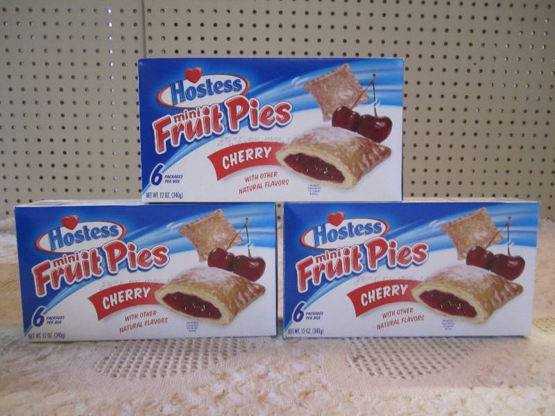 3 Boxes Hostess Mini Friut Pies Che...