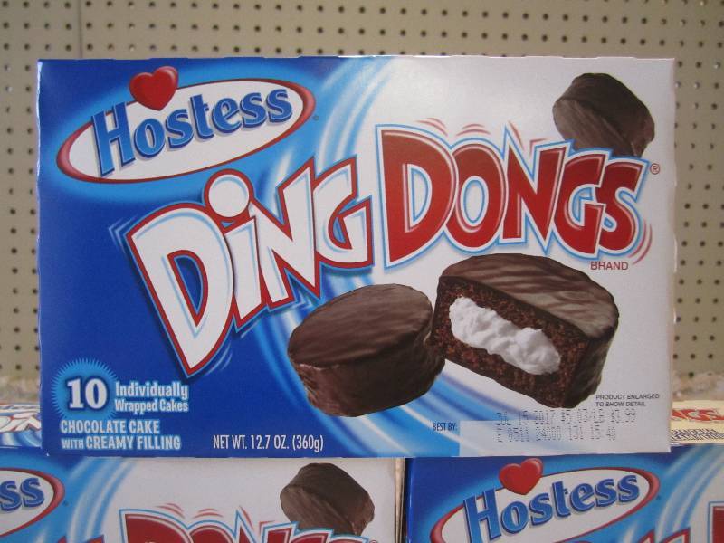3 Boxes Hostess Ding Dongs Best by ...