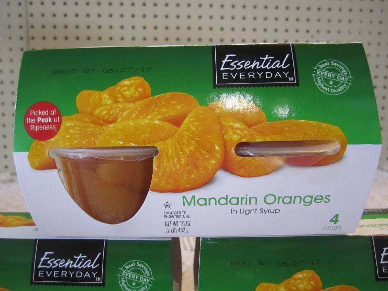 3 Packs of Mandarin Oranges Cups 4 ...