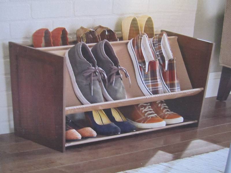 Closetmaid 9-Pair Multi Level Shoe ...