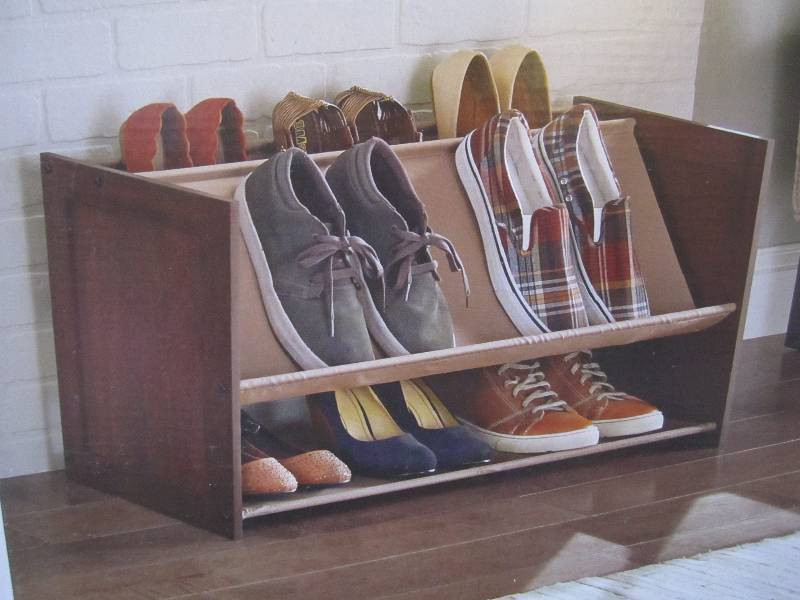 Closetmaid 9-Pair Multi Level Shoe ...