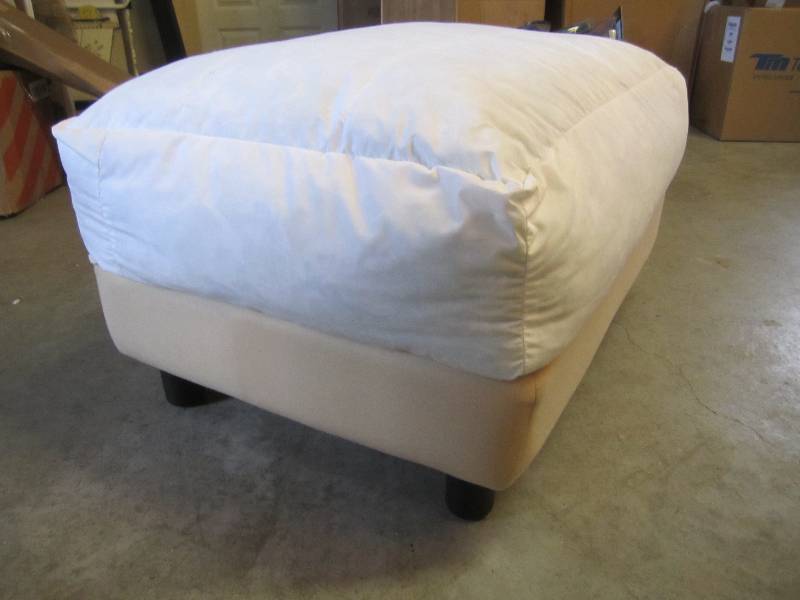Down Topped Ottoman Approx. 32 x 2...