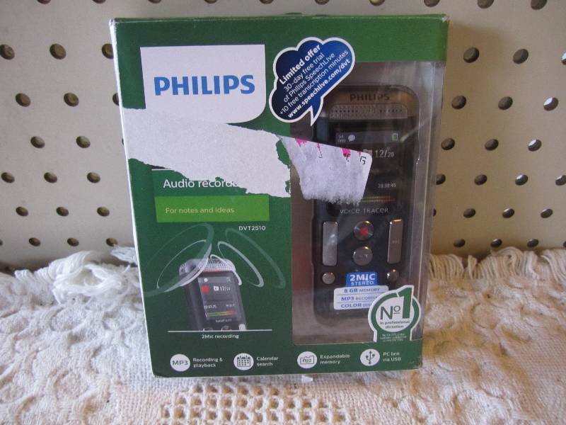 Philips DVT2510 Digital Voice Recor...