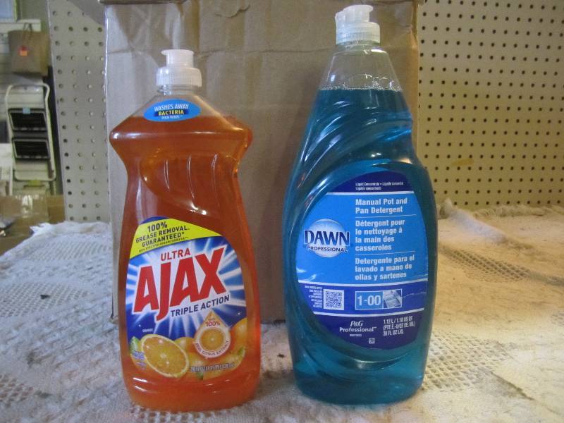 Mixed Lot of 5 Ajax Dishwashing Liq...