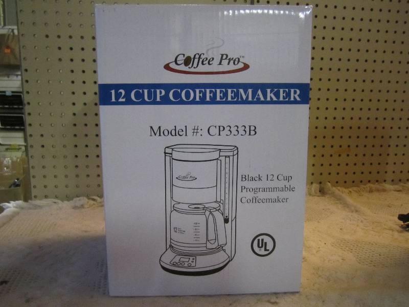 Coffee Pro 12 Cup Coffee Maker Powe...