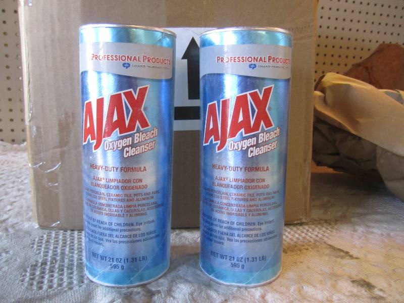 Lot of 15 Ajax Oxygen Bleach Cleans...