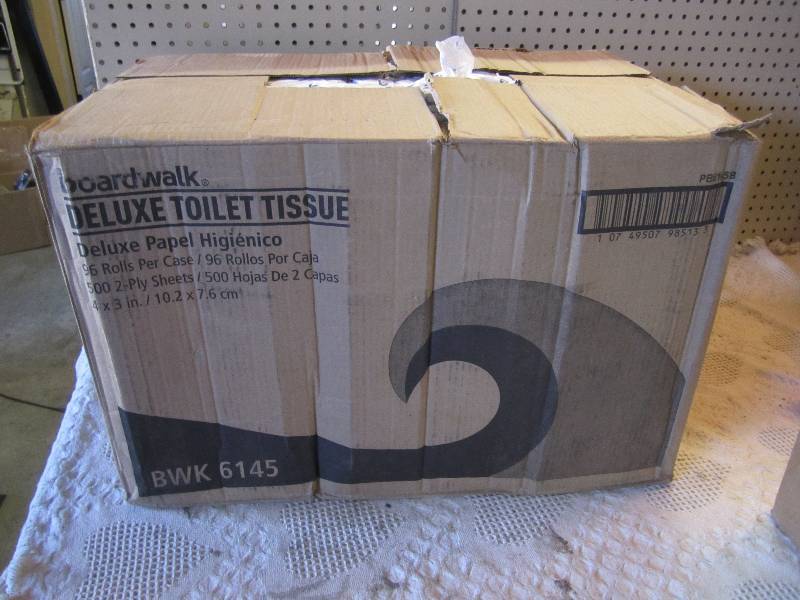 Case of 96 Rolls Toilet Tissue ...