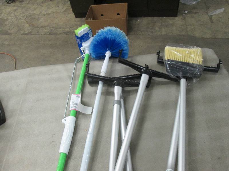 Spomge Mop, Long Handled Brush, plu...