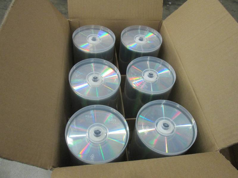 Case of 600 CD-R Discs...