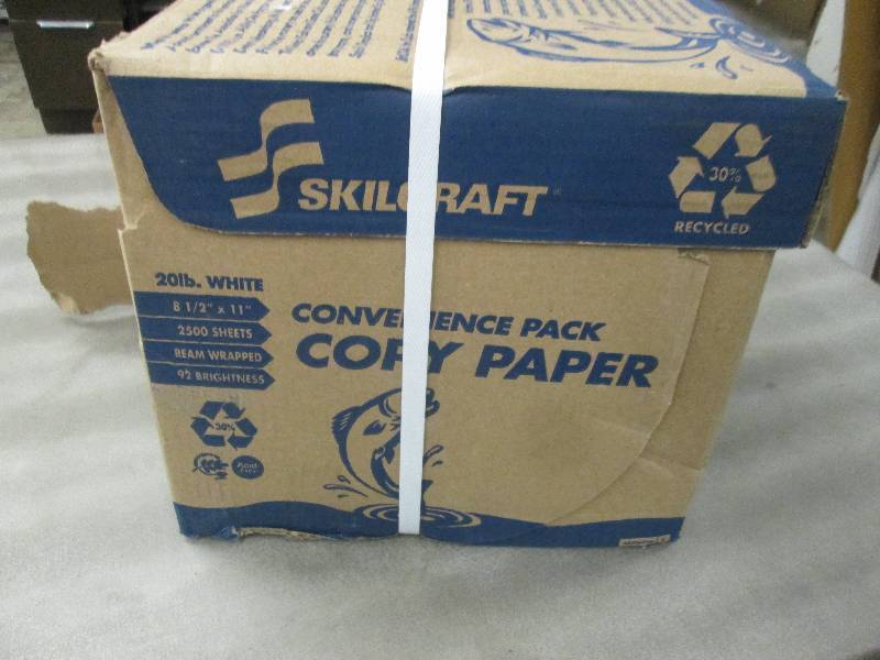 Skilcraft Copy Paper 5 Reams (12 C...