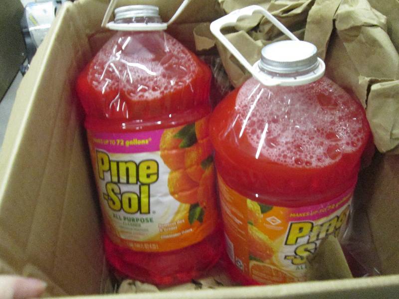 Lot of 2 Pine Sol Orange Cleaner 14...