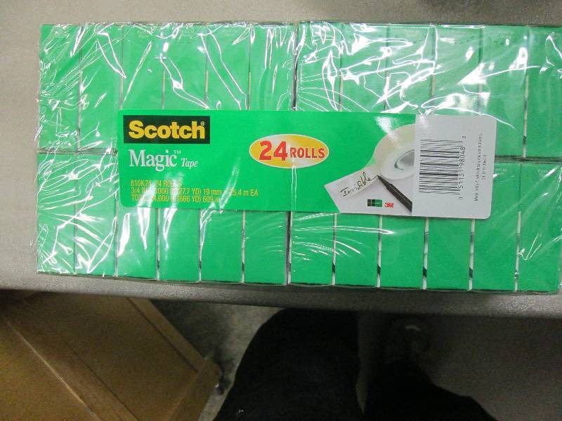 Pkg of 24 Rolls Scotch Magic Tape 3...