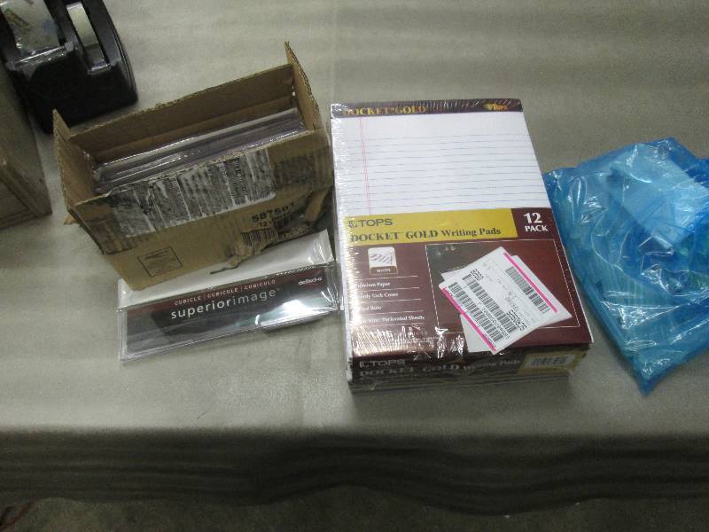 12 pack Writing Pads, 12 deflecto S...