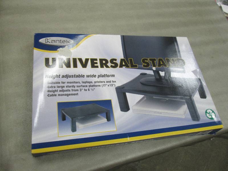 Kantek Single Level Deluxe Stand Bl...
