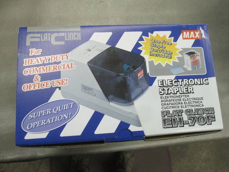 Max EH-70F Electronic Heavy Duty Fl...