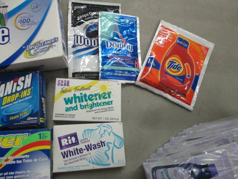 Assorted Laundry Aids see images... Commercial & Office Supplies, Cleaners, Paper, Case Lots