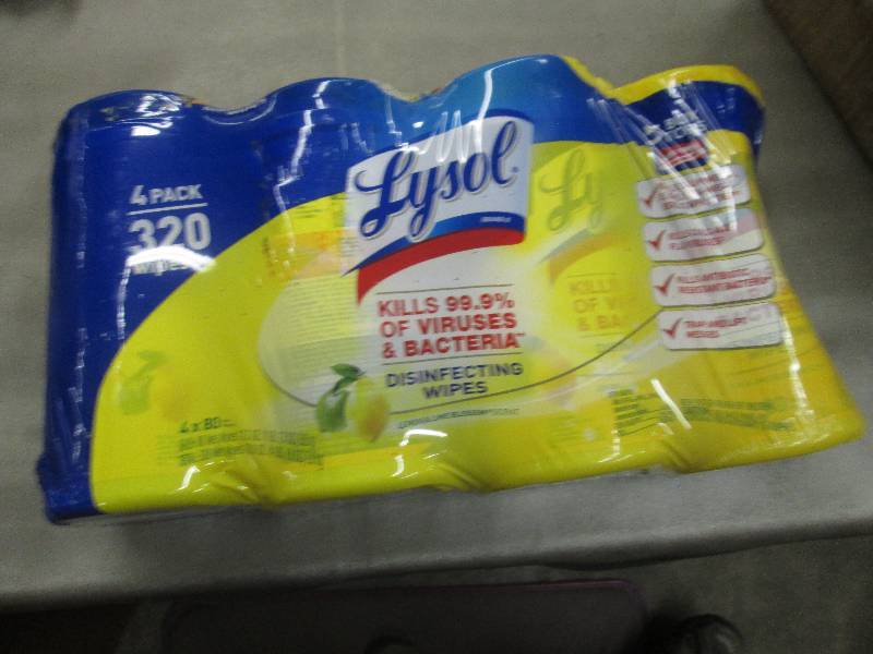 Case of 12 Lysol Disinfecting Wipes...