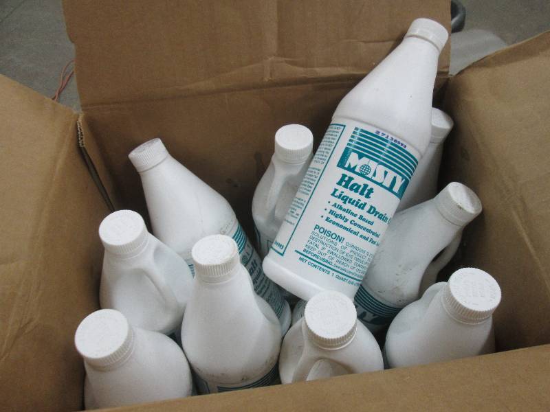 Lot of 10 Misty Halt Liquid Drain O...